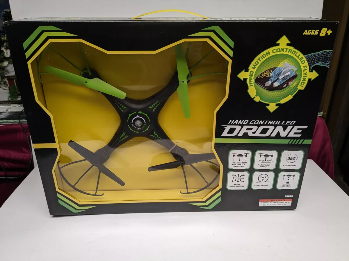 Hand sales controlled drone