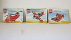 Lego Creator 31003 Helicopter, Boat, Plane - 100% complete for all three no box — photo 1