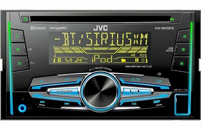 NEW JVC KW-R920BTS 200-Watt In-Dash Car Stereo Bluetooth CD