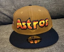 New Era  X Houston Astros X TBG Fitted Exclusive  'Throwback’ 7 3/8 Gradient