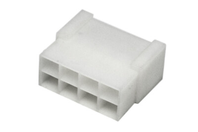 Kit 5 Blocchetti Maschio/Femmina A 4 Poli Per Faston - Connettori Elettrici In Nylon - Dimensioni 44x26x17 Mm