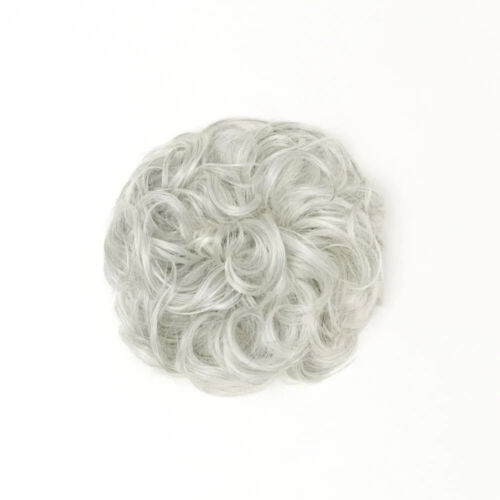 Gestrandetes großes Haar Scrunchie flickig wellig lockig Haarteil Wrap unordentlich Hochsteckfrisur Brötchen - Bild 13 von 193