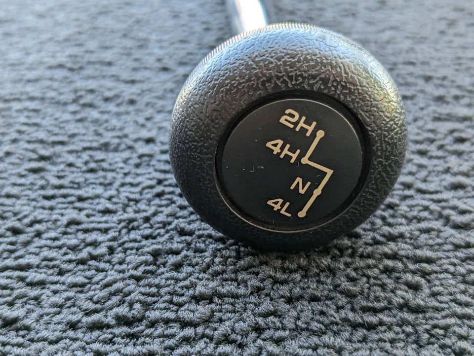 Dodge Ram D150 1972-91 caja de transferencia manija de cambio y perilla - envío gratuito Foto 2 de 4