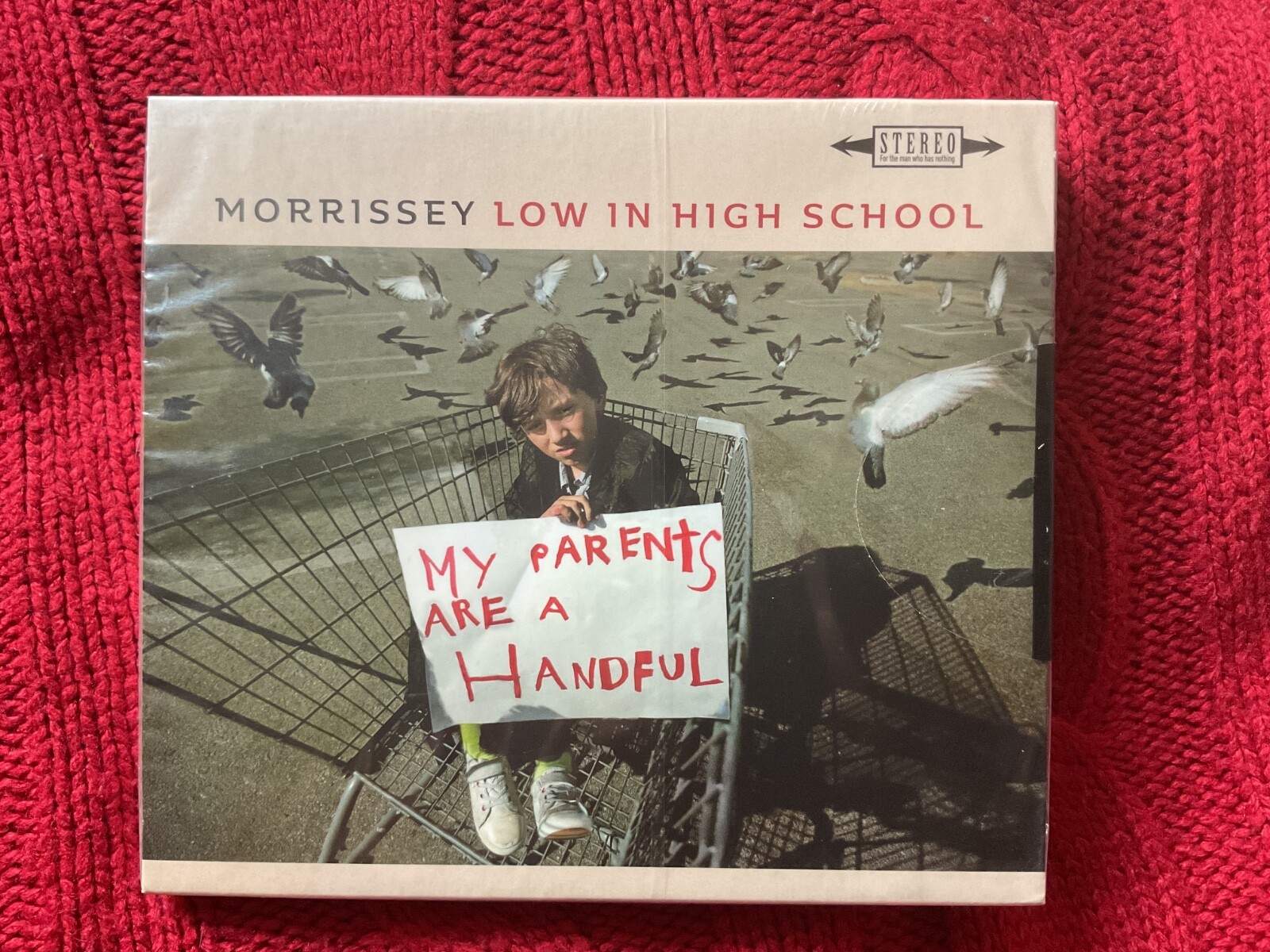 MORRISSEY LOW IN HIGH SCHOOL CD (2017) RARE 1st EDITION IN SLIP CASE  The Smiths