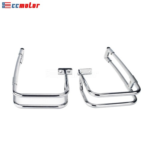 Saddlebags Rails Guard For Harley Touring CVO Ultra Classic Street Electra Glide - Picture 6 of 12