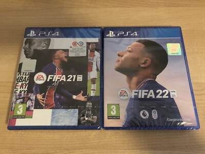 FIFA 21 & FIFA 22 (PS4) - Brandneu und versiegelt