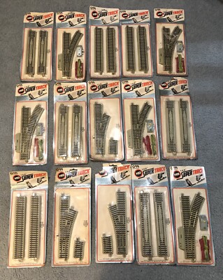 Large Lot Charmerz HO Scale TRB Super Tracks. Assorted New Old Stock