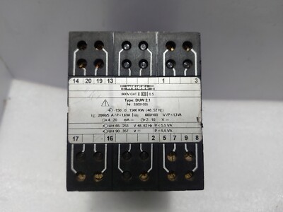 Weigel DUW2.1 Kilowatt Transducer