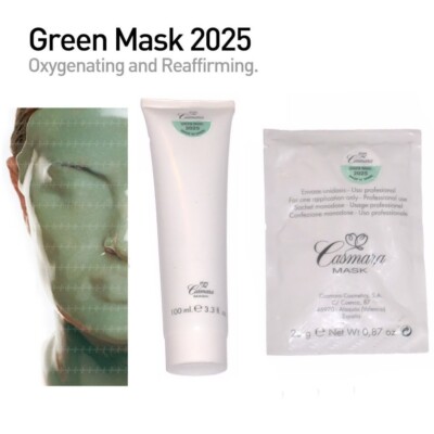 CASMARA 2025 GREEN MASK*OXYGENATING & REAFFIRMING