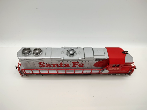 Life Like HO Scale Santa Fe GP-38 Diesel Locomotive #3500 1:87 Model Railroad - Picture 6 of 18