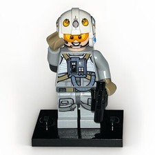 ✅ LEGO Star Wars Minifigure SANDSPEEDER GUNNER sw0881 Rebel Minifig (Set 7520)