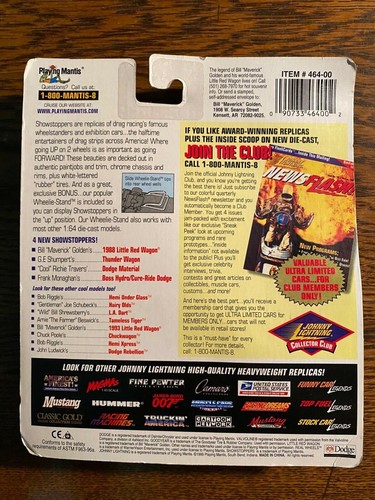 johnny lightning 1988 show stoppers LITTLE RED WAGON Bill “Maverick” Golden - Picture 2 of 2