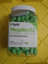 MEGALLOY EZ SPERICAL AMALGAM 800MG 250 CAPSULES 603016 GL 