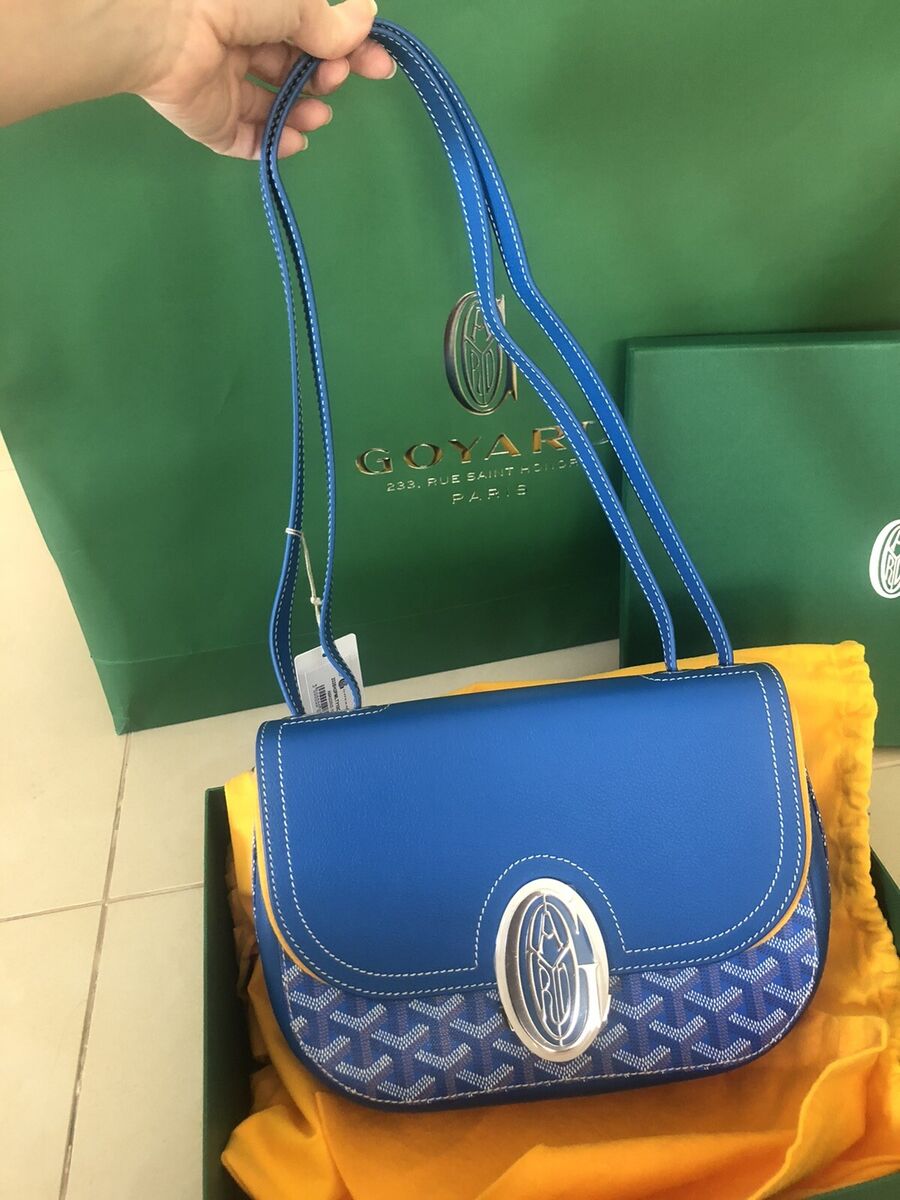 Goyard Goyardine Saint Louis PM Sky Blue