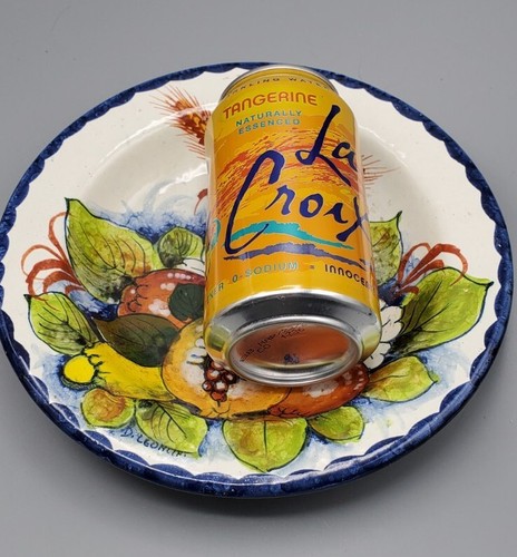 Vintage Forsportan Majolica Art Hand Painted Fruit Pottery Bowl Lucca Italy - Picture 11 of 15