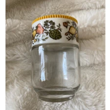 Vintage Corning Ware Gemco Spice of Life Glass Shaker Jar