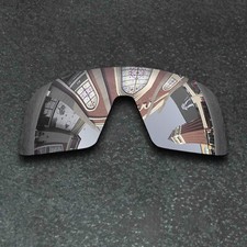 Silver Polarized Anti-Scratch Replacement Lenses For-Oakley Sutro