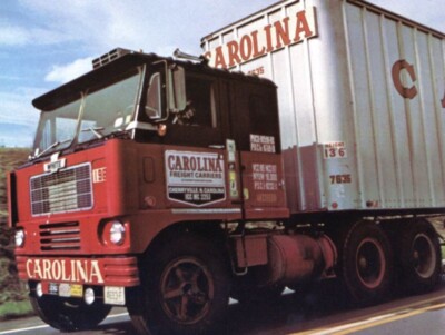 White Trucks Carolina Motor Freight Semi NEW Metal Sign: 12x16'' Ships Free