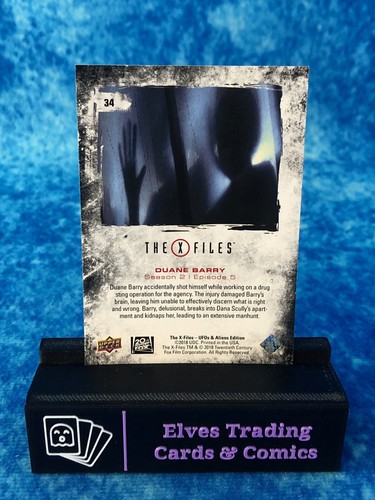 The X-Files: UFOs and Aliens SINGLE Non-Sport Trading card by Upper Deck 2019 - Picture 70 of 202