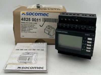 SOCOMEC 4825 0011 DIRIS A10 RS485 JBUS/MODBUS MULTIFUNKTIONSMESSER 48250011