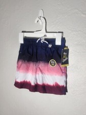 Boys' ombre colorblock swim shorts - art class Size Xs Mesh Liner
