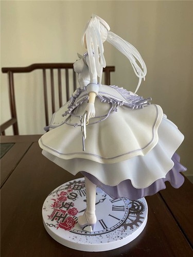 DATE A LIVE Tokisaki Kurumi Date A Bullet White Queen Anime 27cm Figure Toy Gift - Picture 3 of 6