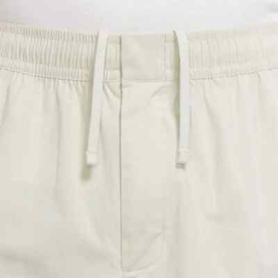 nike woven shorts light cream