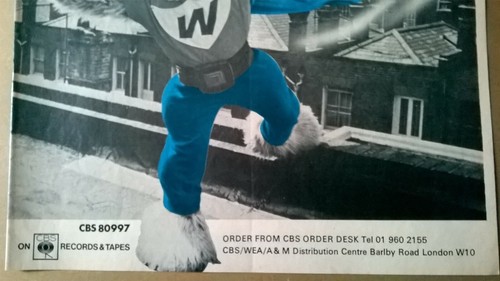 THE WOMBALS Superwombling ORIGINAL CBS 1975 PROMOTIONAL ADVERT POSTER Mike Batt - Picture 4 of 5