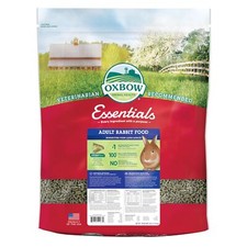 Alimento para conejos adultos Oxbow Essentials 25 lb nutrientes altos en fibra para conejos sanos