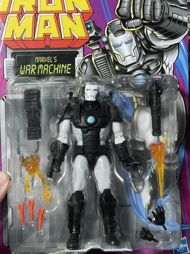 ¡EN STOCK! Figura de acción Iron Man retro Marvel Legends War Machine 6 pulgadas Hasbro