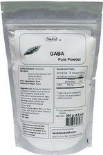 NuSci 100 Pure GABA Powder 250g 8.8oz lose fat energy relax mood sleep