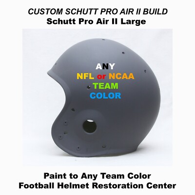 Schutt Pro Air II Large Restored and Painted to Any NFL or NCAA Team Color