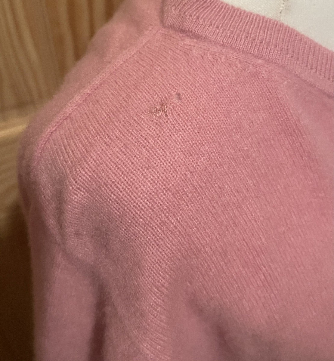 KIRKLAND SIGNATURE Pink 100% 2 PLY Cashmere Sweater Size Large | eBay