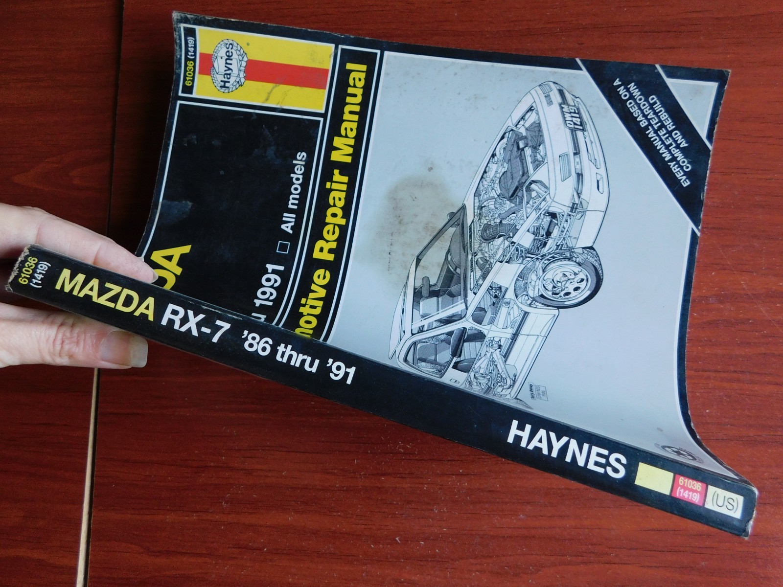 Buy Haynes Manuals: Mazda Rx-7, 1986 Thru 1991 by John Haynes and Mike  Stubblefield (1990, Paperback, Revised) online | eBay