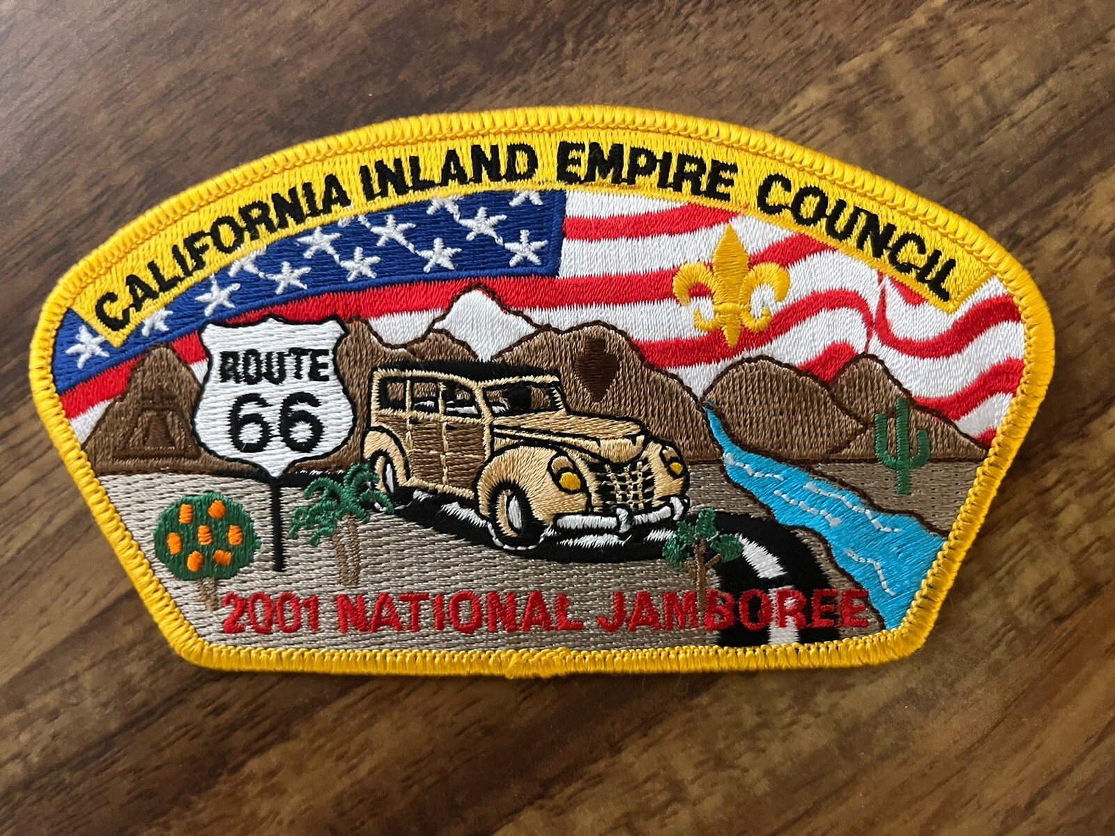 California Inland Empire Council JSP 2010 National Jamboree Yellow Route 66 eBay