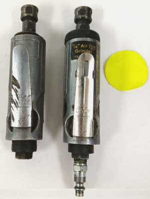 CENTRAL PNEUMATIC 1/4 AIR DIE GRINDER MAX ROTATING SPEED 22,000 RPM (LOT OF 2)