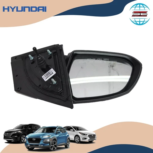 FOR 2013-2016 HYUNDAI GRAND I10 2013-2016 XCENT F/L OUTSIDE REAR VIEW MIRROR LH