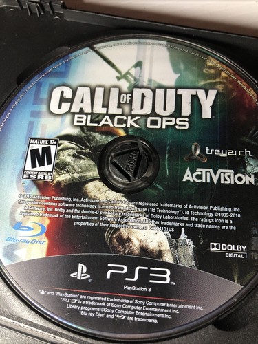 Call of Duty: Black Ops - Playstation 3 PS3 Games Disc Only