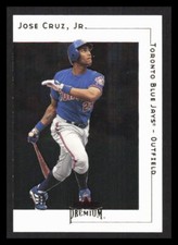2001 Fleer Premium #169 Jose Cruz Jr.  Toronto Blue Jays