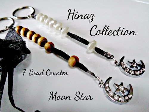 PERSONALISED TASBIH 7 BEAD COUNTER HAJJ UMRAH COUNTER ISLAMIC PILGRIMAGE - Photo 99/128