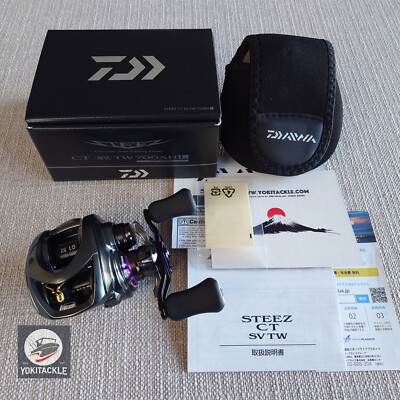 Daiwa 19 STEEZ CT SV TW 700XHL 8.1 Left Baitcasting Reel