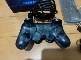 Sony PlayStation 2 PS2 Console SCPH-37000 Ocean Blue  with BOX and Manual