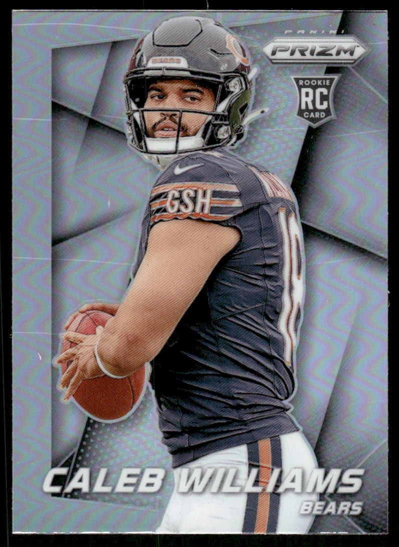 2024 Panini Prizm - Prizm Flashback Rookie Silver Prizm #1 Caleb Williams