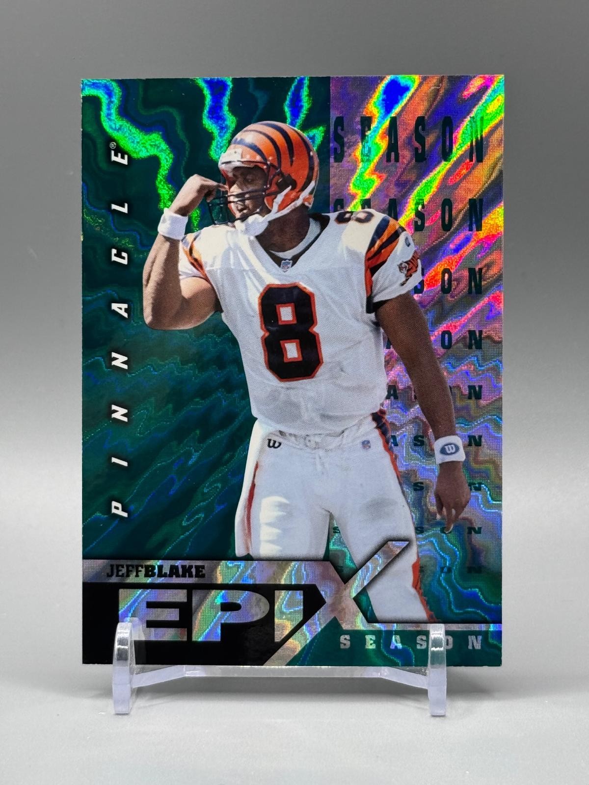 1997 Pinnacle Certified #E16 Jeff Blake Epix Emerald