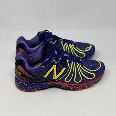 New Balance 890v3 Boston Marathon Sneakers Womens Purple Glow in Dark Shoes