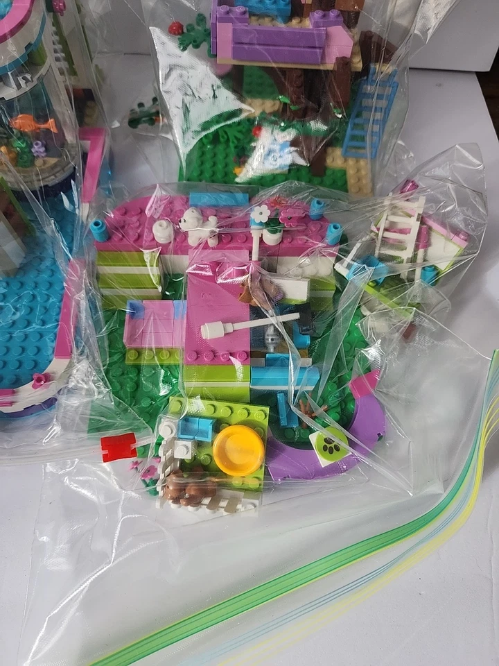 LEGO Friends Lote Con 41313 Heartlake Piscina De Verano Y Extras ¡5 Juegos! Foto 3 de 4