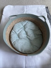 Dexycats Natural Sisal Basket Cat Bed