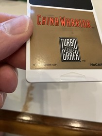 China Warrior (TurboGrafx-16, 1989) Tested Hu Card Only TG 16
