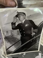 WWII US Navy Original Shipboard Officer Military Photo Lot, United States