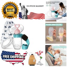 Manual Breast Pump with Breastfeeding Milk Saver Stopper lid in Gift Box Foo...